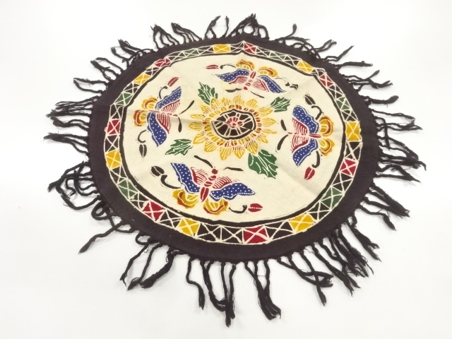 JAPANESE KIMONO / ANTIQUE CENTERPIECE / COTTON / BITIK SARASA